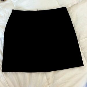 Black pencil skirt